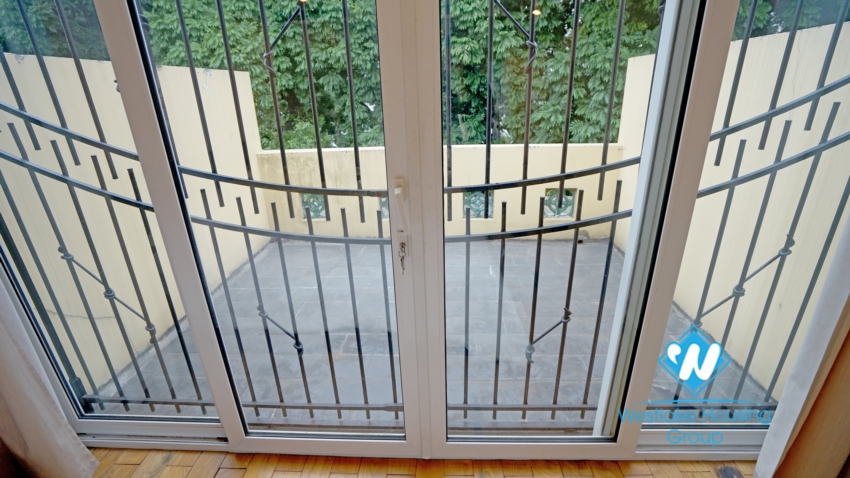 Two bedroom duplex apartment for rent with Hoan Kiem lake view